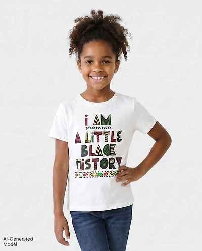 Kids Matching Family Black History Graphic Tee