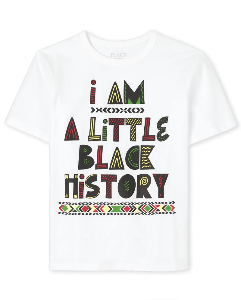 Kids Matching Family Black History Graphic Tee