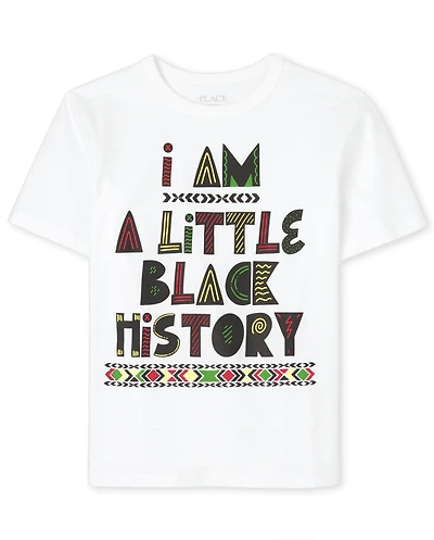 Kids Matching Family Black History Graphic Tee