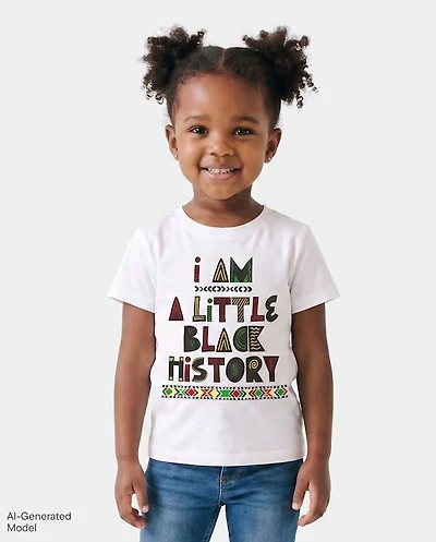 Baby And Toddler Matching Family Black History Graphic Tee