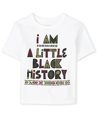 Baby And Toddler Matching Family Black History Graphic Tee