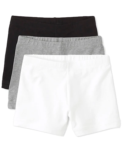 Girls Cartwheel Shorts 3-Pack