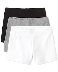 Girls Cartwheel Shorts 3-Pack