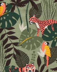 Baby And Toddler Boys Jungle French Terry Shorts