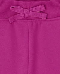Girls French Terry Shorts 2-Pack