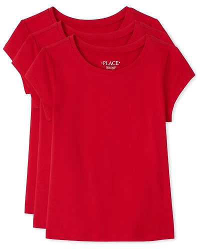 Girls Tee Shirt 3-Pack