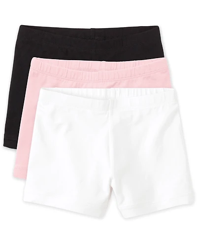 Girls Cartwheel Shorts 3-Pack
