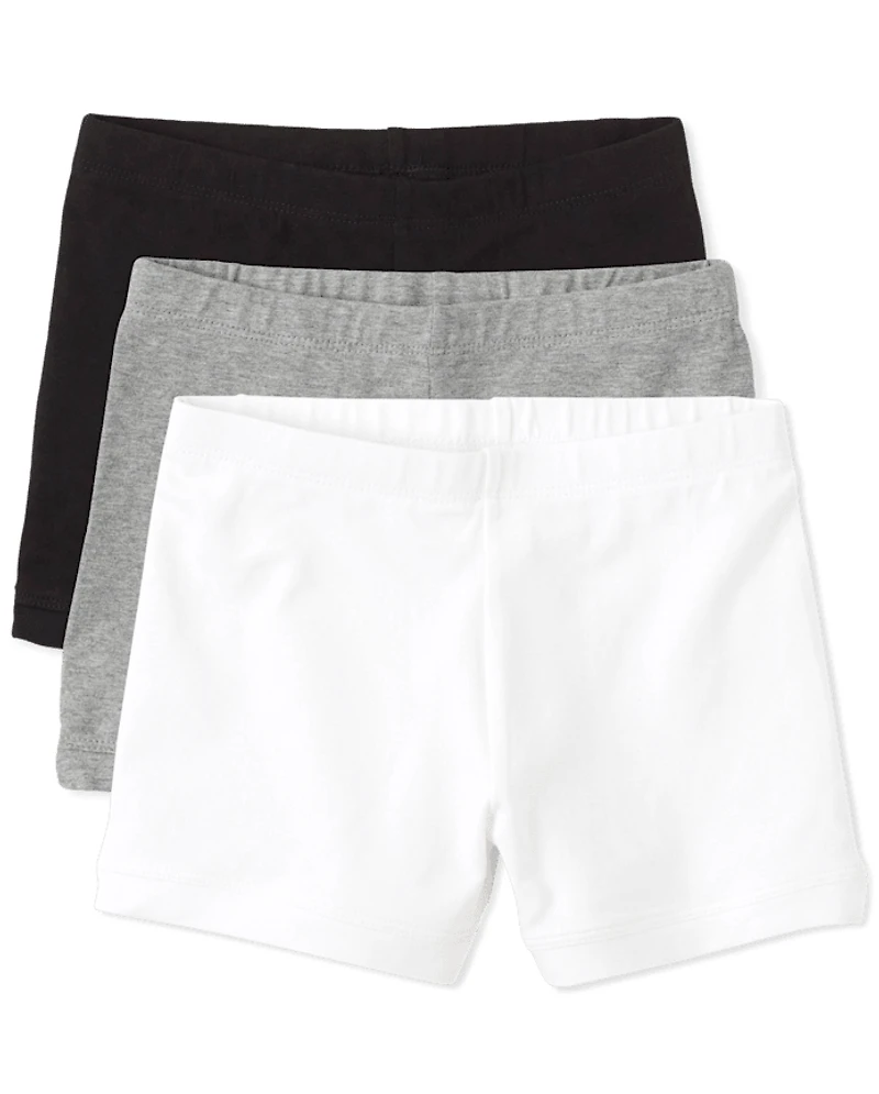 Girls Cartwheel Shorts 3-Pack