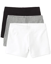 Girls Cartwheel Shorts 3-Pack