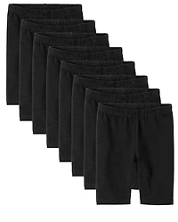 Girls Mix And Match Bike Shorts 8-Pack