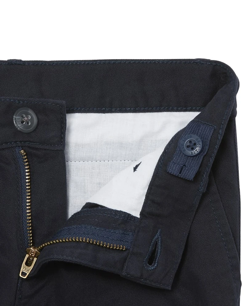 Boys Uniform Stretch Skinny Chino Pants 5-Pack