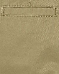 Boys Uniform Stretch Straight Chino Pants -Pack