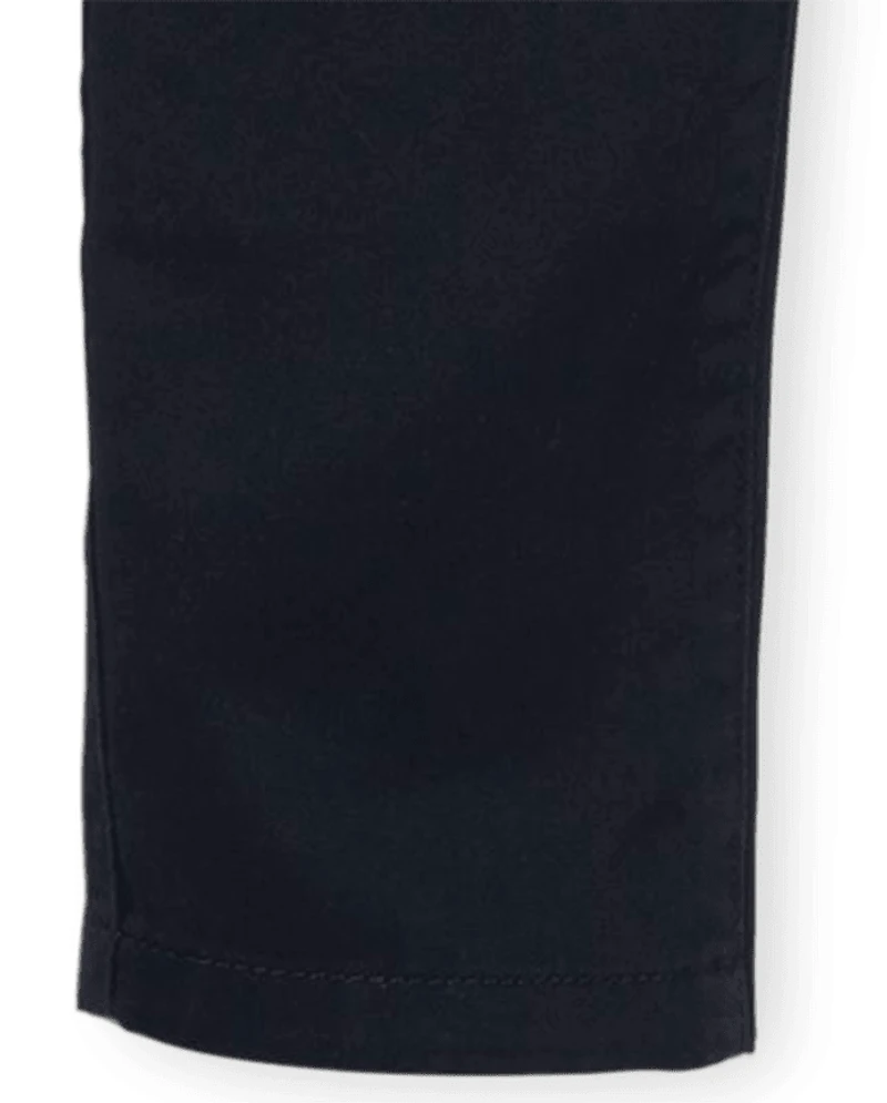 Lot de 2 pantalons chino droits à enfiler pour garçon