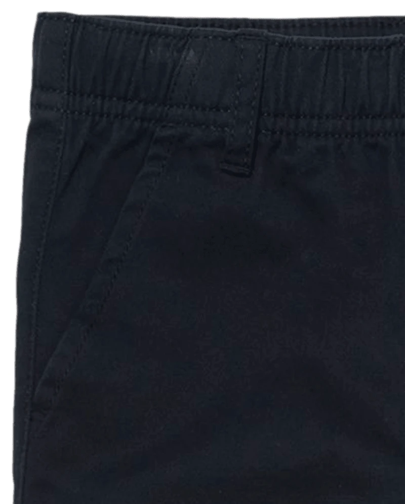 Lot de 2 pantalons chino droits à enfiler pour garçon