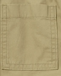 Boys Stretch Pull On Jogger Pants 2-Pack