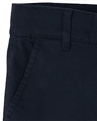 Boys Uniform Stretch Skinny Chino Pants -Pack