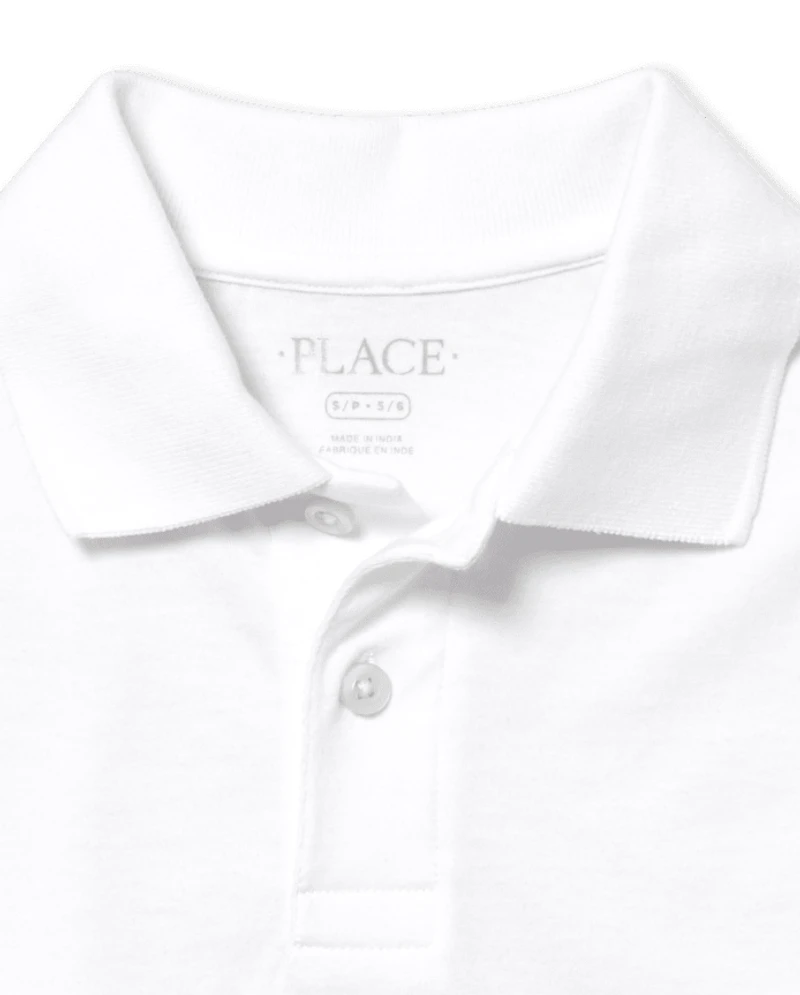Boys Uniform Soft Jersey Polo 3-Pack