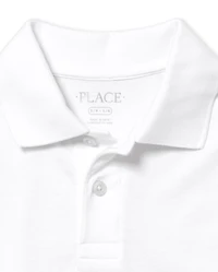 Boys Uniform Soft Jersey Polo 3-Pack