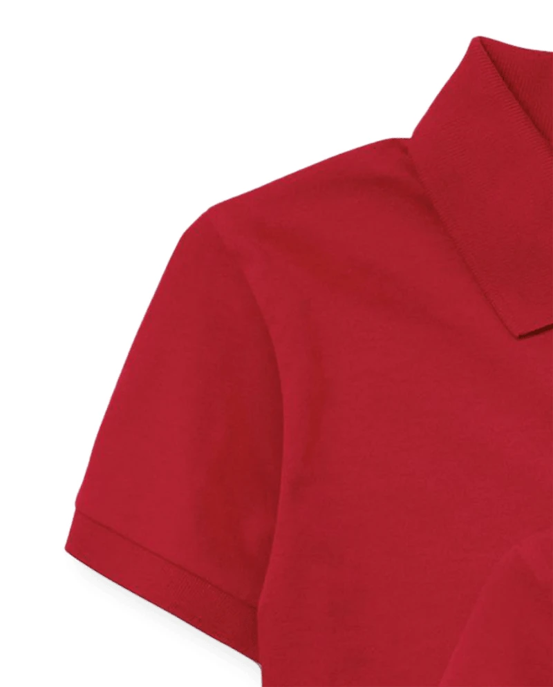 Boys Uniform Soft Jersey Polo 3-Pack
