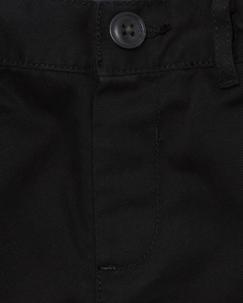 Baby and Toddler Boys Uniform Stretch Chino Shorts