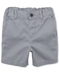 Short chino extensible pour bébé et tout-petit garçon