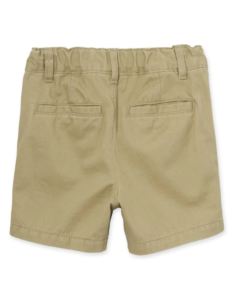 Baby and Toddler Boys Uniform Stretch Chino Shorts