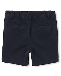 Baby and Toddler Boys Uniform Stretch Chino Shorts
