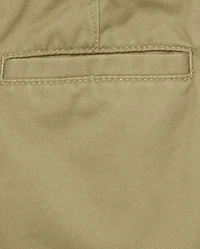 Baby And Toddler Boys Uniform Stretch Chino Shorts 2-Pack