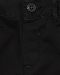 Baby And Toddler Boys Uniform Stretch Chino Shorts -Pack