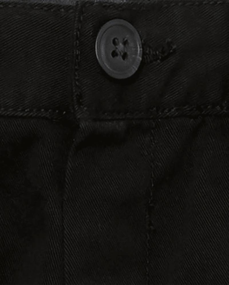 Baby And Toddler Boys Uniform Stretch Chino Shorts -Pack