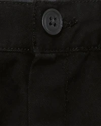 Baby And Toddler Boys Uniform Stretch Chino Shorts -Pack