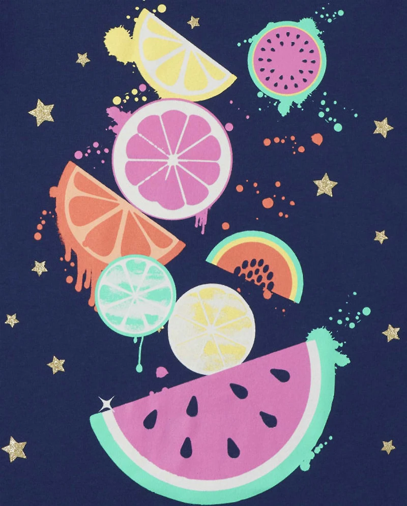 Girls Food Graphic Tee 5-Pack