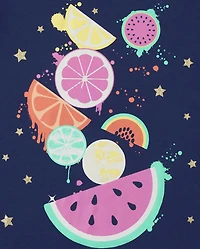 Girls Food Graphic Tee 5-Pack