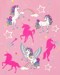 Girls Unicorn Graphic Tee 3-Pack