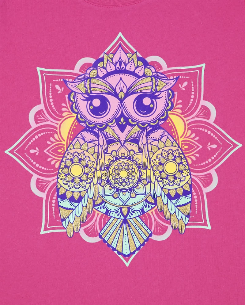 Girls Animal Graphic Tee 4-Pack