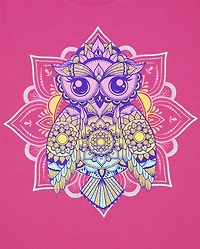 Girls Animal Graphic Tee 4-Pack