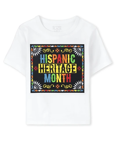 Baby And Toddler Matching Family Hispanic Heritage Graphic Tee