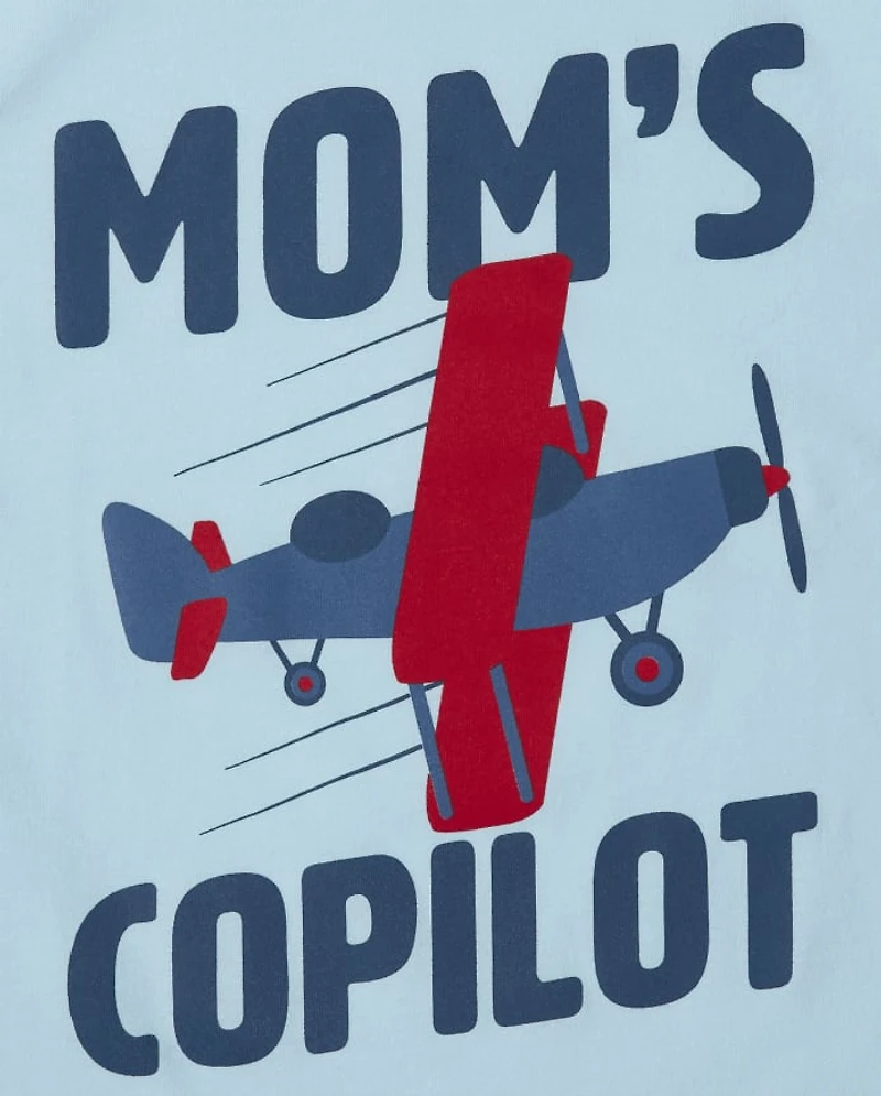 Baby And Toddler Boys Mom Graphic Tee 2-Pack