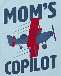 Baby And Toddler Boys Mom Graphic Tee 2-Pack