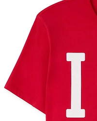 Adult Canada Day Maple Leaf Graphic Tee