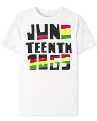 Kids Matching Family Juneteenth Graphic Tee