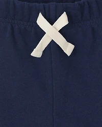 Toddler Boys French Terry Shorts 4-Pack