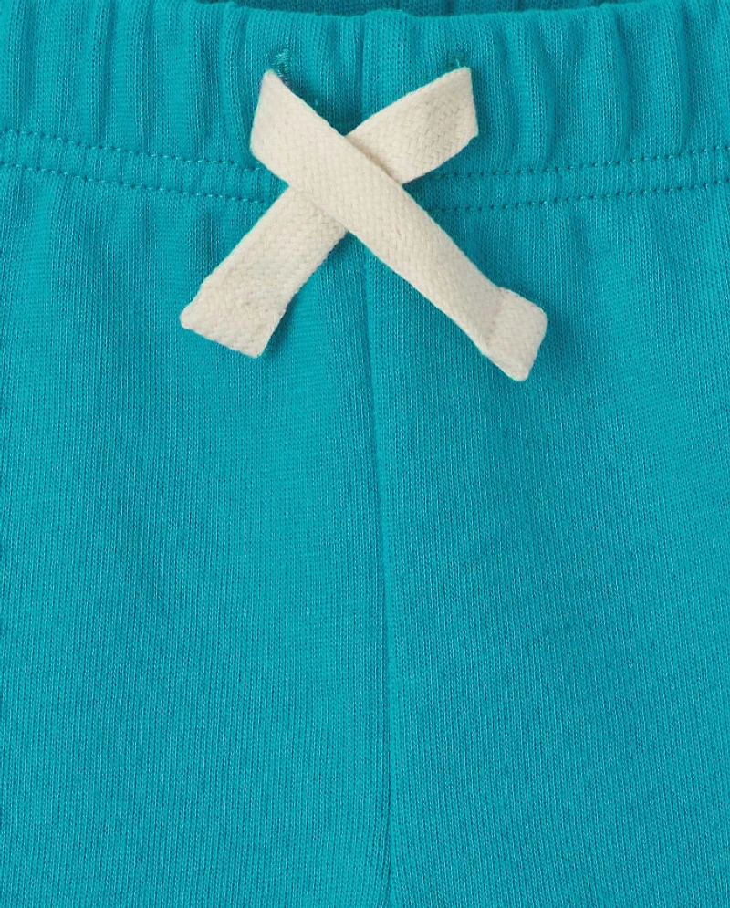 Toddler Boys French Terry Shorts 4-Pack