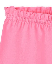 Baby Girls Floral Shorts 2-Pack