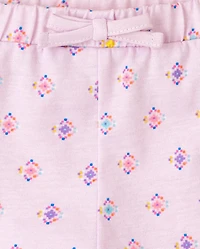 Baby Girls Elephant Ruffle Shorts 3-Pack