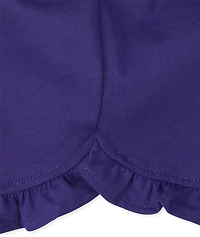 Baby Girls Flamingo Ruffle Shorts 2-Pack