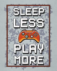 Boys Gamer Camo Glow Snug Fit Cotton Pajamas 2-Pack
