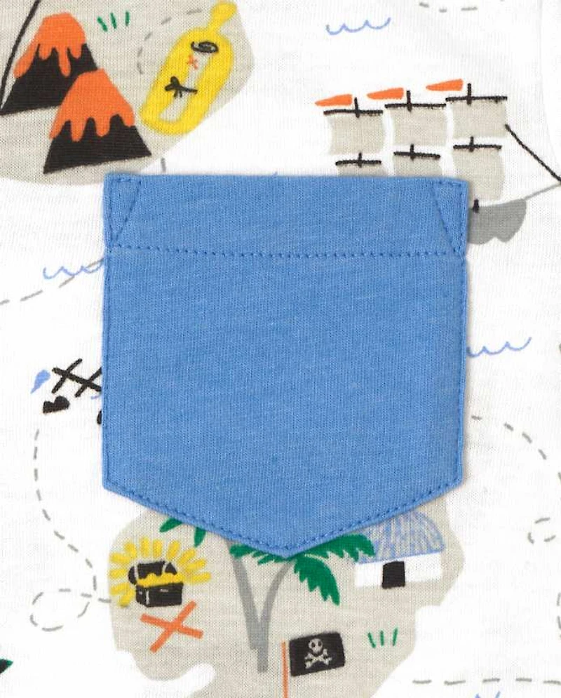 Toddler Boys Pirate Top 3-Pack