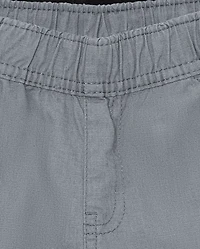 Baby And Toddler Boys Ripstop Pull On Cargo Shorts 2-Pack