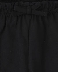 Lot de 3 shorts taille sac papier léopard bébé fille